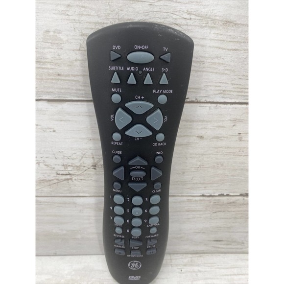 GE DVD Remote Control Replacement CRK760C1 TV Original Equipment OEM - Picture 12 of 12